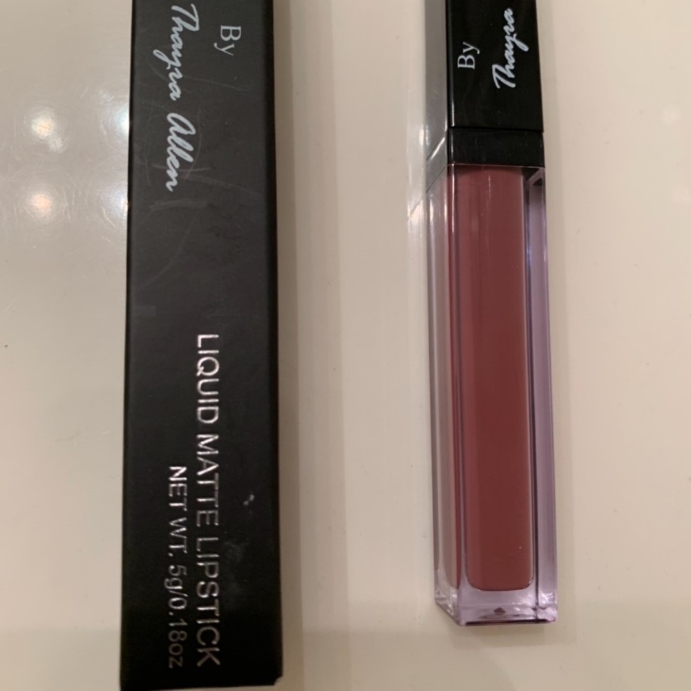 Mauve liquid lipstick